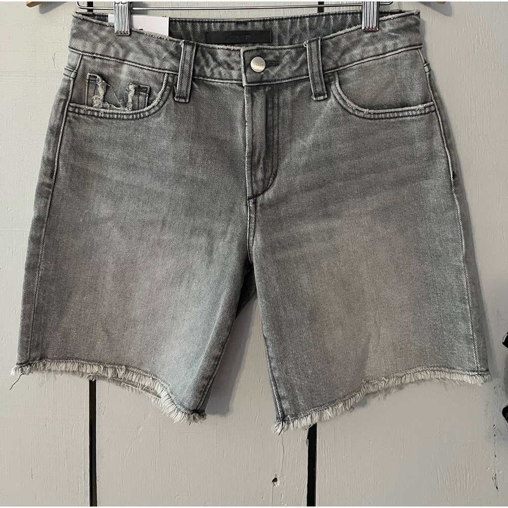 Joe's Vintage Stretch 7" Grey Destroyed